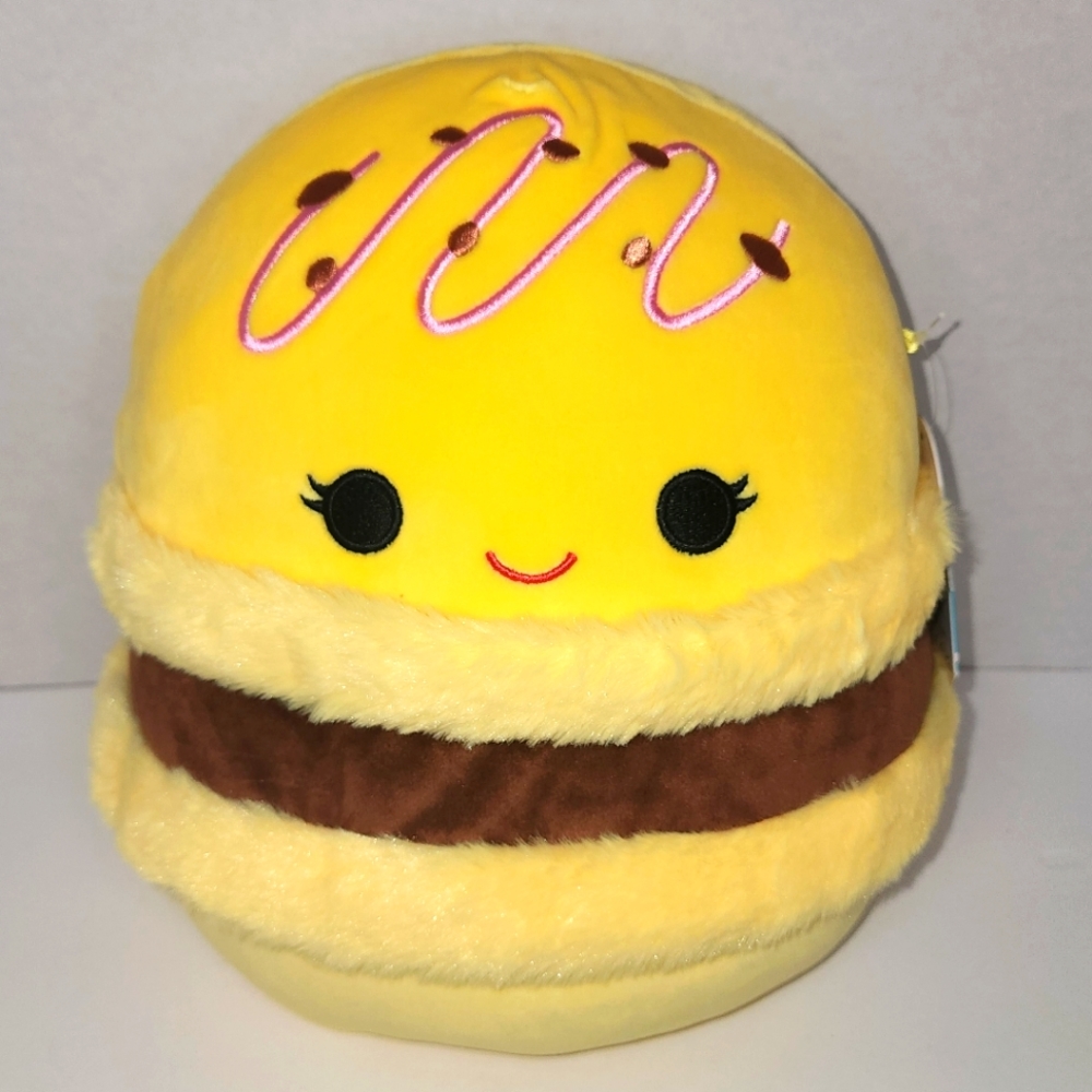 VISCONTI 🟡 Yellow Macaron Original Squishmallow by Kelly Toy ☆》NWT 《☆